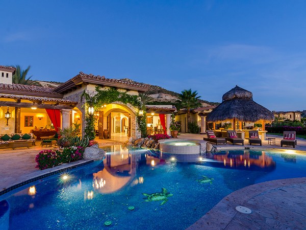 El Penon hillside home at Cabo del Sol